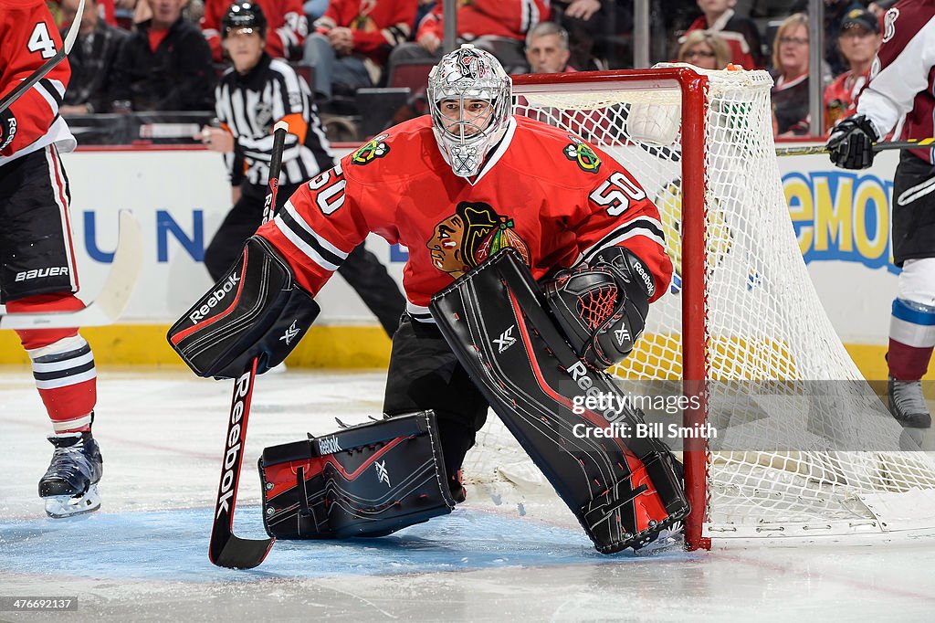 Colorado Avalanche v Chicago Blackhawks