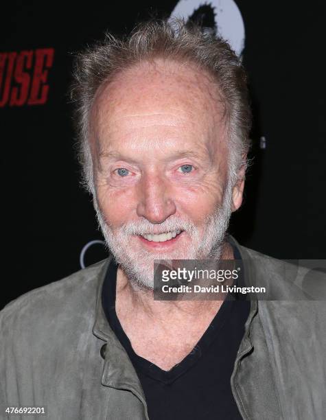 Actor Tobin Bell attends the premiere of "Dark House" at the Harmony Gold Theatre on March 4, 2014 in Los Angeles, California.
