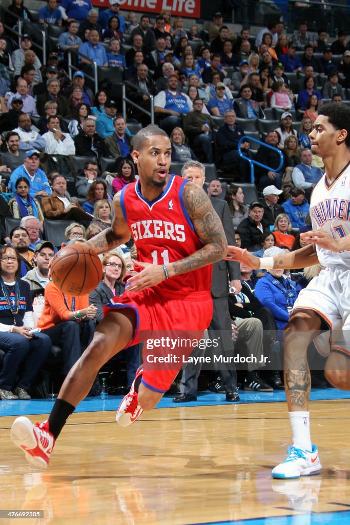 Philadelphia 76ers v Oklahoma City Thunder