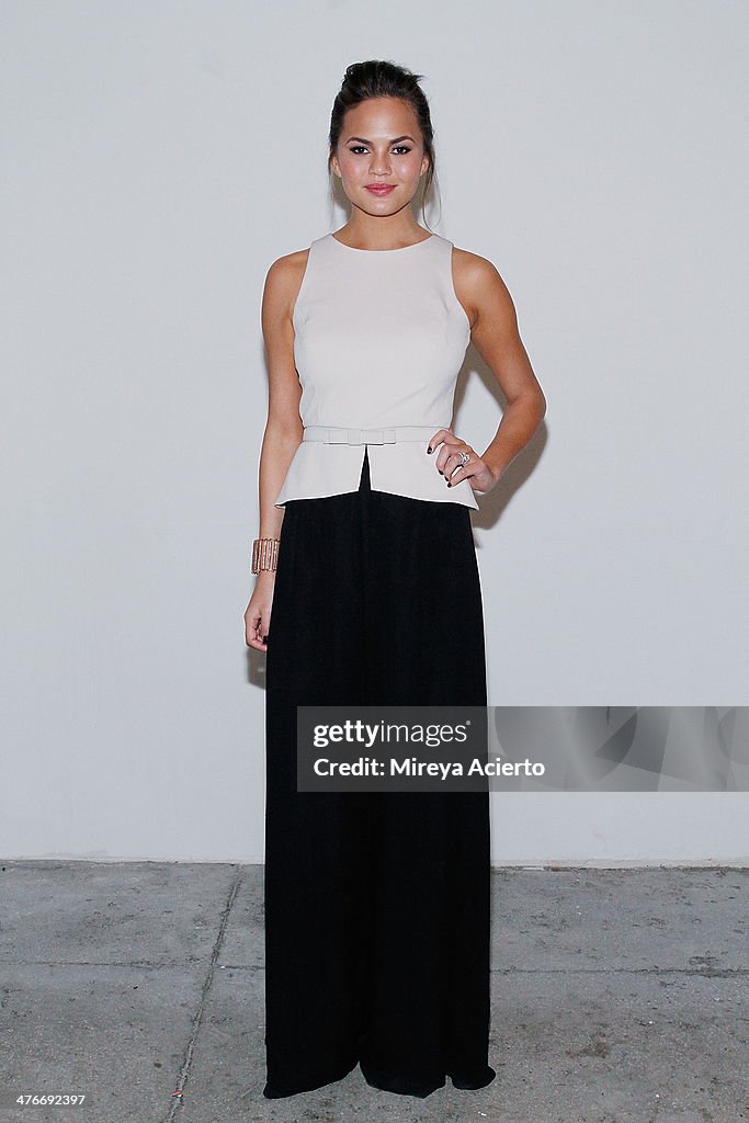 Chrissy Teigen attends London Fog "Reimagine The Rain" Designer... News