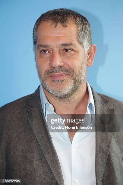 Luc Jacquet attends "Ice & Sky" Climate Change Program Launch Event Hosted By Luc Jacquet And Marion Cotillard at FIAF on June 11, 2015 in New York...