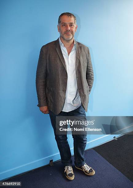 Luc Jacquet attends "Ice & Sky" Climate Change Program Launch Event Hosted By Luc Jacquet And Marion Cotillard at FIAF on June 11, 2015 in New York...