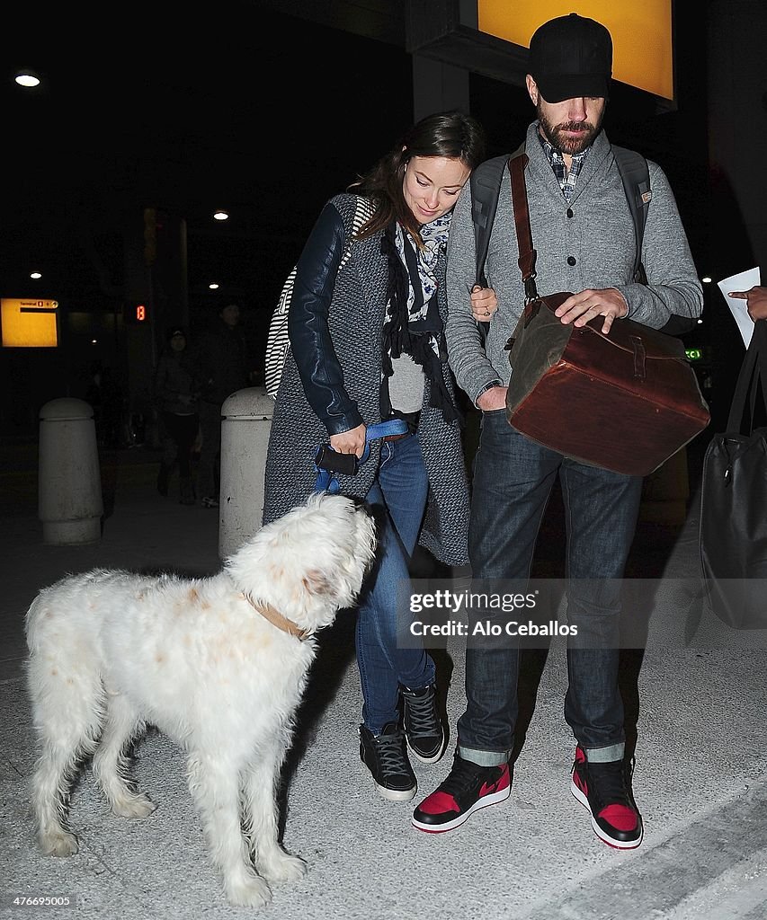 Celebrity Sightings In New York City - March 04, 2014
