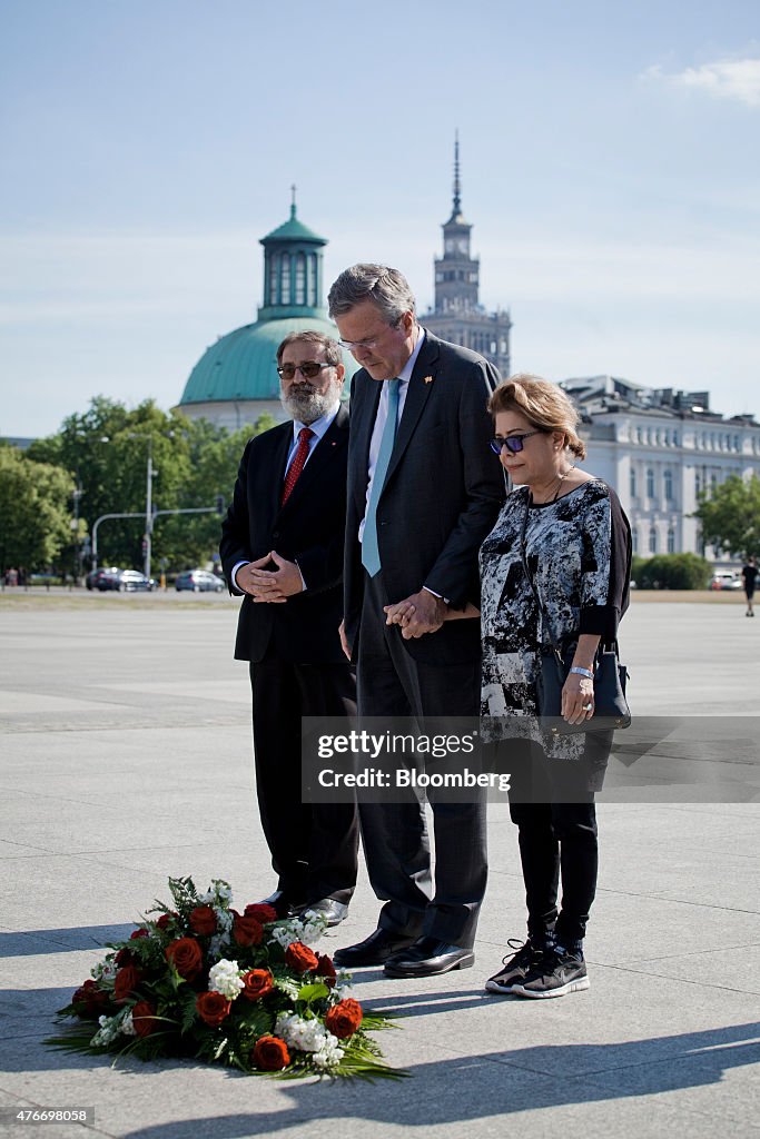 Jeb Bush Visit To Poland