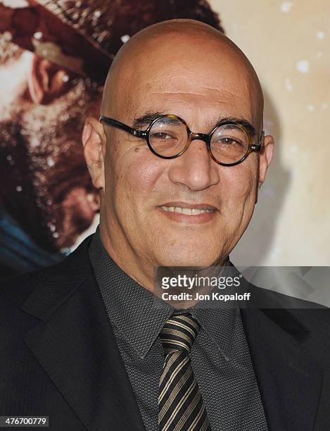 Actor Igal Naor arrives at the Los Angeles Premiere "300: Rise Of An Empire" at TCL Chinese Theatre on March 4, 2014 in Hollywood, California.