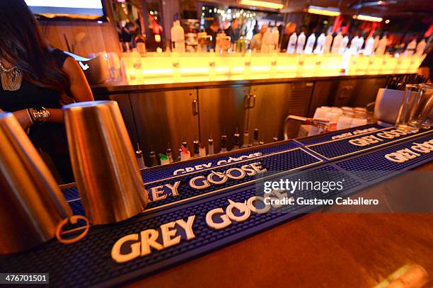 General view of atmosphere at The Opening Drive Party at Hyde Beach on March 4, 2014 in Miami, Florida.