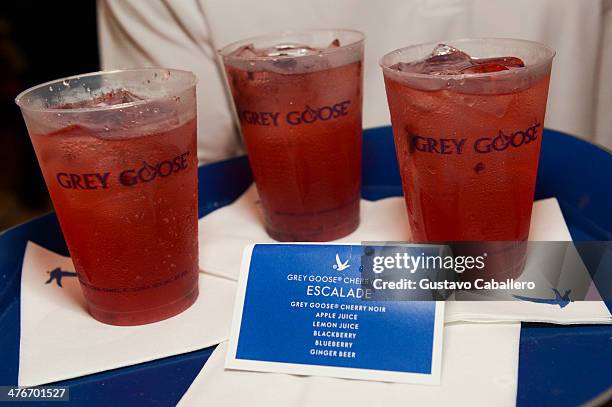 General view of atmosphere at The Opening Drive Party at Hyde Beach on March 4, 2014 in Miami, Florida.