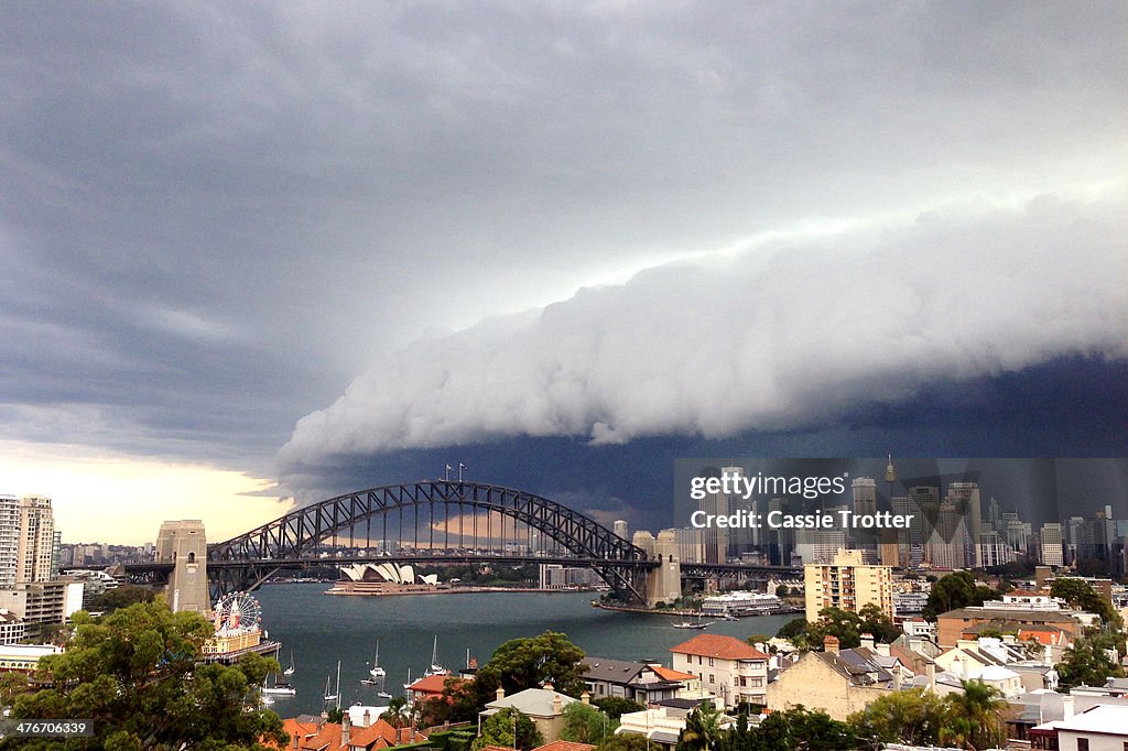 Severe Thunderstorms Hit Sydney