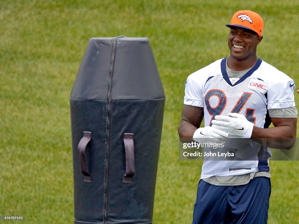 Denver Broncos mini camp at Dove Valley