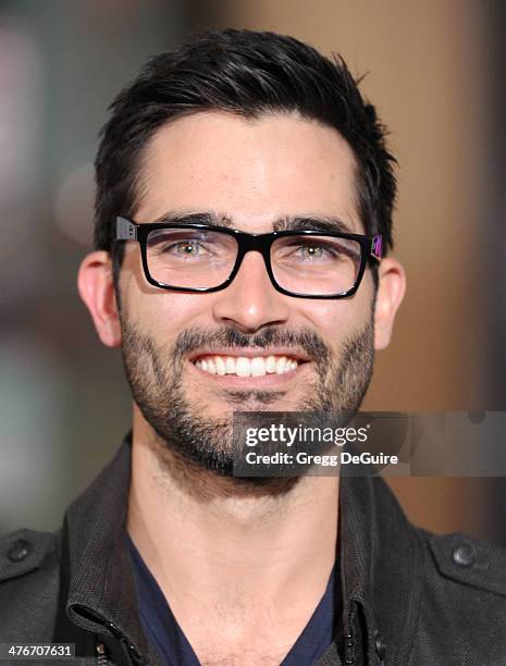 Actor Tyler Hoechlin arrives at the "300: Rise Of An Empire" Los Angeles premiere at TCL Chinese Theatre on March 4, 2014 in Hollywood, California.