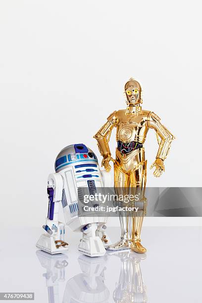 r2-d2 and c-3po - star wars named work stock pictures, royalty-free photos & images