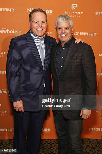 President and chief executive officer of Discovery Communications, David Zaslav and Chairman and CEO of Turner Broadcasting System, Inc., David Levy...