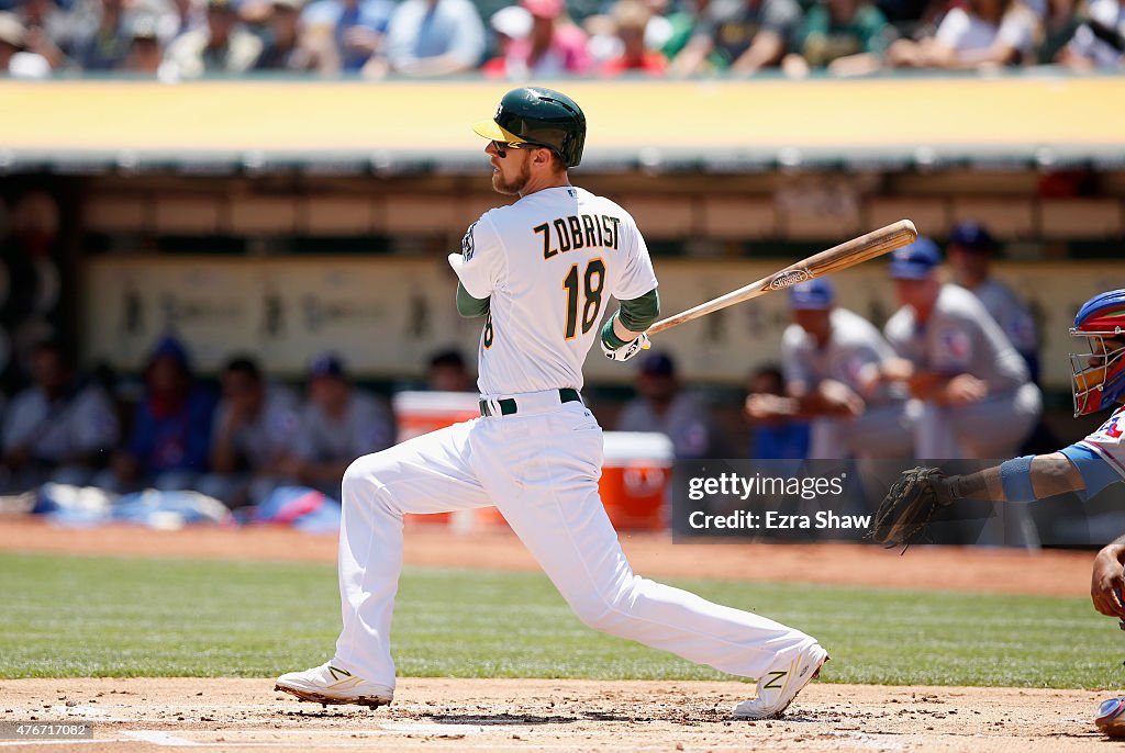 Texas Rangers v Oakland Athletics