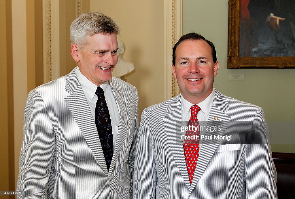 Senator's Celebrate National Seersucker Day