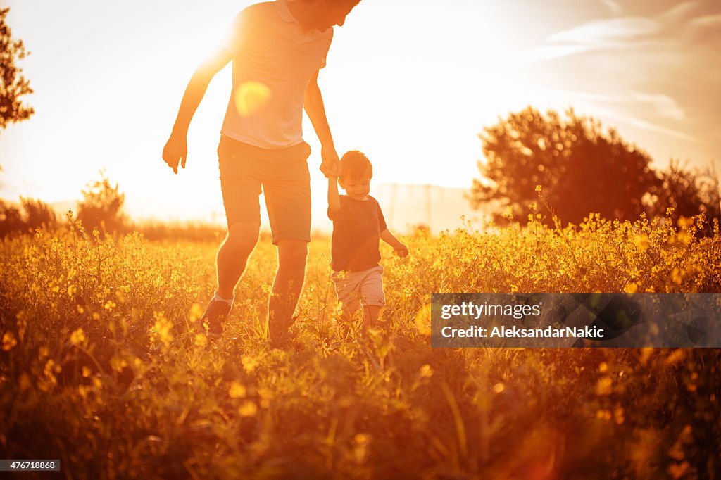 Daddy and me