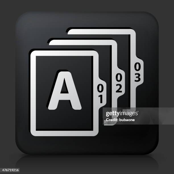 black square button with computer security - 3d illustration rendering of binary code pattern stock illustrations