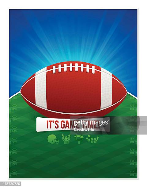 football party invite poster - amateur stock illustrations