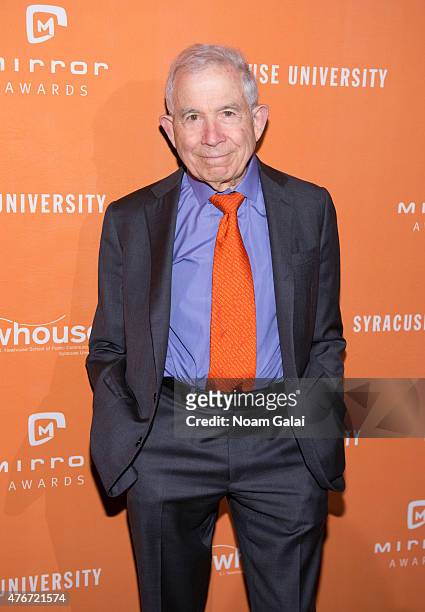 President of Advance Publications Donald Newhouse attends the Mirror Awards '15 at Cipriani 42nd Street on June 11, 2015 in New York City.