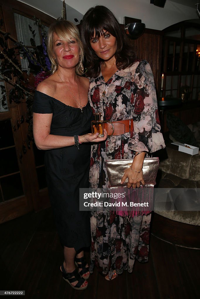 Helena Christensen Hosts Private Dinner To Launch Her Eau De Parfum 'deadofnight' - Cocktails