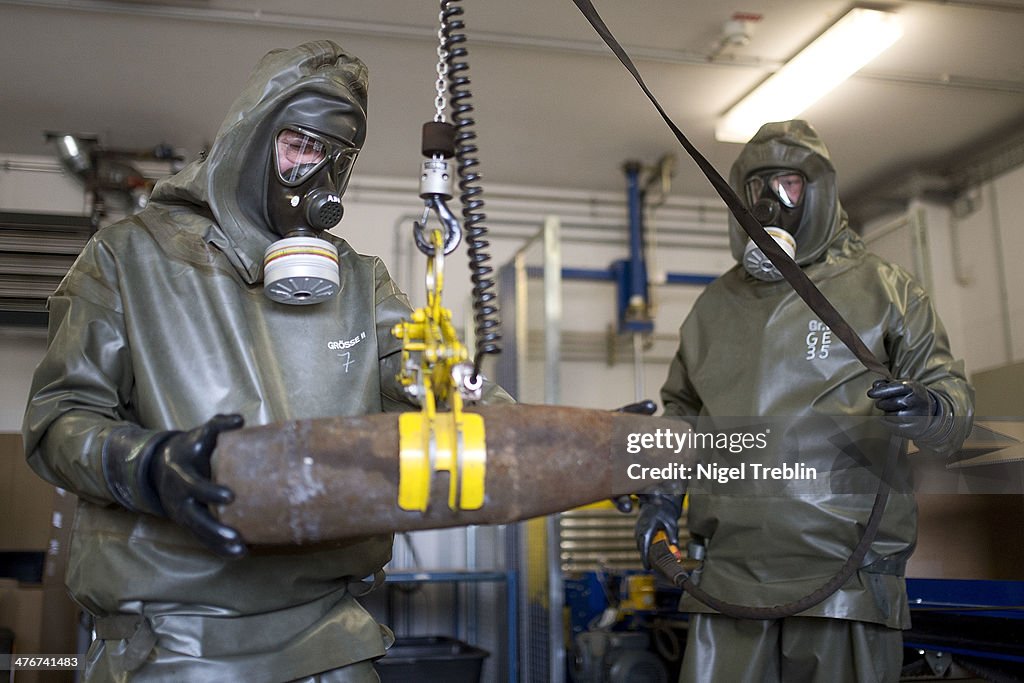 German Company To Destroy Syrian Chemical Weapons