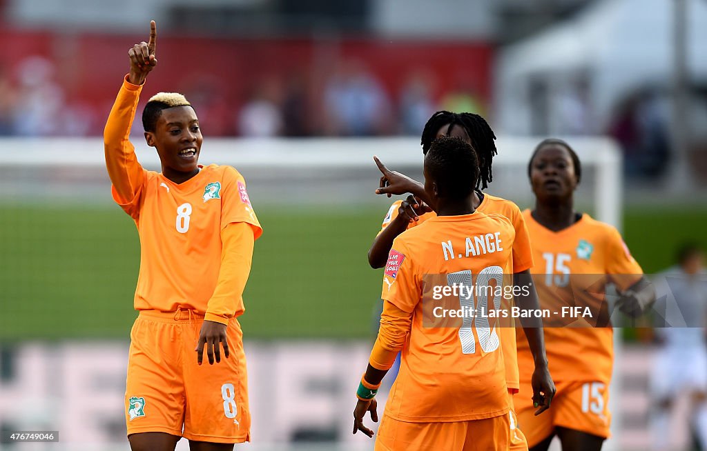 Cote D'Ivoire v Thailand: Group B - FIFA Women's World Cup 2015