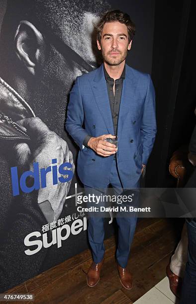 Robert Konjic attends the official Idris Elba + Superdry presentation at LCM at Hix on June 11, 2015 in London, England.