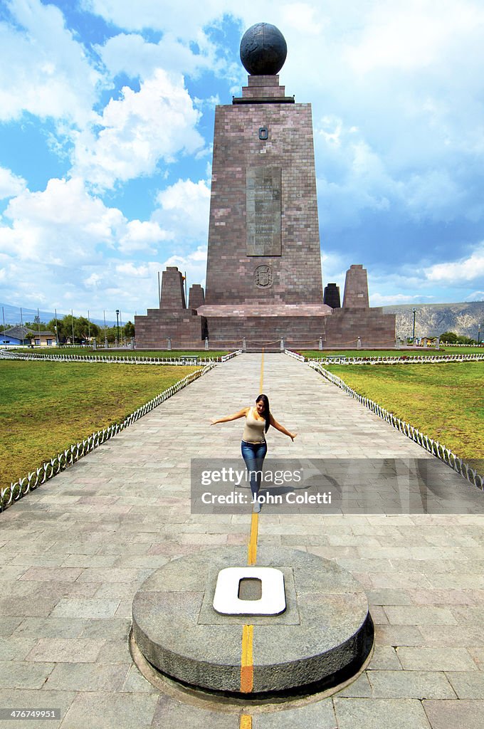 The Equator, Quito, Ecuador