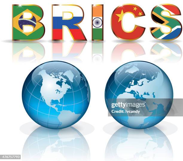 ilustraciones, imágenes clip art, dibujos animados e iconos de stock de brics (brasil, rusia, india, china, sudáfrica) unificar - eastern hemisphere