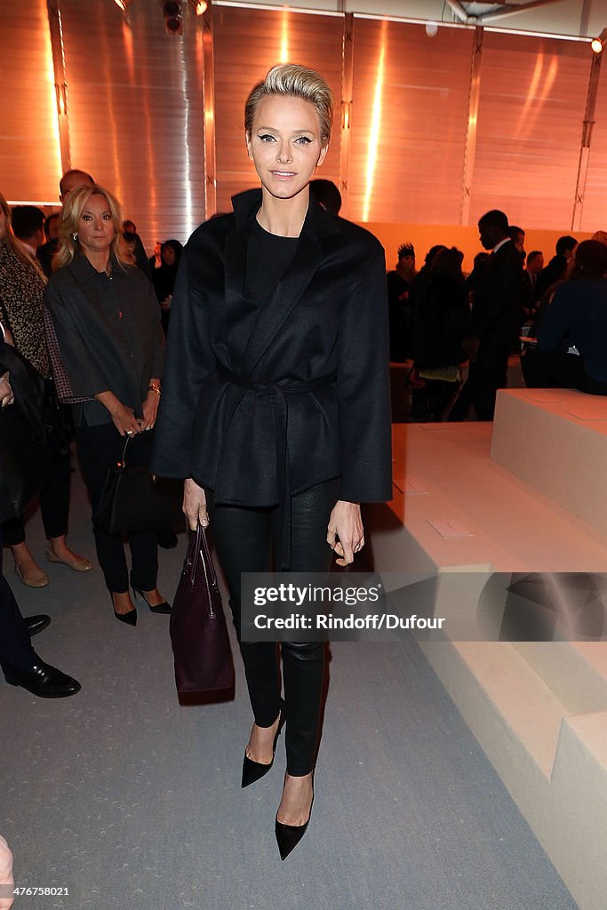 Louis Vuitton : Front Row - Paris Fashion Week Womenswear Fall/Winter 2014-2015