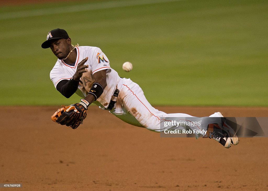 Colorado Rockies v Miami Marlins