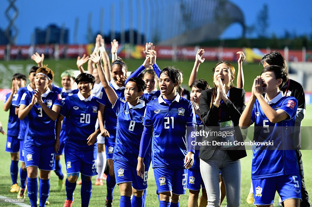 Cote D'Ivoire v Thailand: Group B - FIFA Women's World Cup 2015
