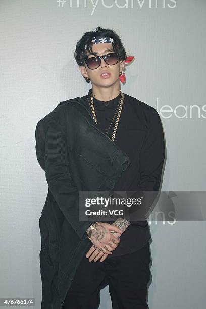 Singer Jay Park attends Calvin Klein Jeans Music Event at Kai Tak Cruise Terminal on June 11, 2015 in Hong Kong, Hong Kong.