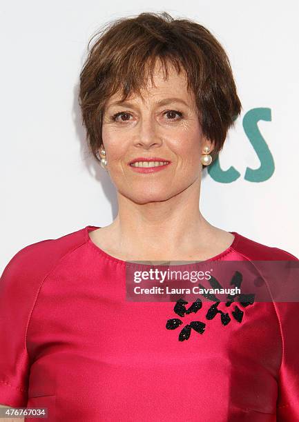 Sigourney Weaver attends the Wildlife Conservation Society Gala 2015: Turning Tides at Central Park Zoo on June 11, 2015 in New York City.