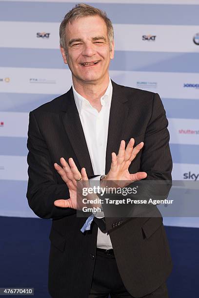 Heinrich Schafmeister attends the producer party 2015 of the Alliance German Producer - Cinema And Television on June 11, 2015 in Berlin, Germany.