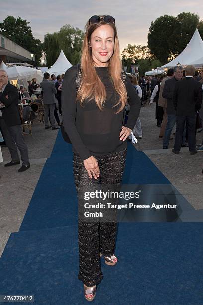 Sonja Kirchberger attends the producer party 2015 of the Alliance German Producer - Cinema And Television on June 11, 2015 in Berlin, Germany.