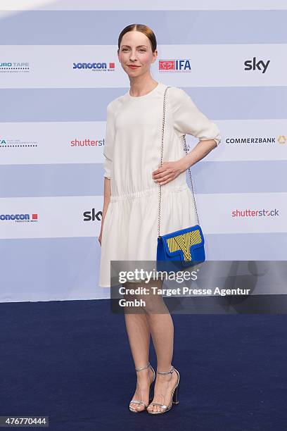 Katharina Schuettler attends the producer party 2015 of the Alliance German Producer - Cinema And Television on June 11, 2015 in Berlin, Germany.