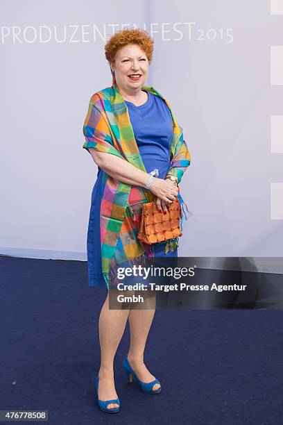 Hansi Jochmann attends the producer party 2015 of the Alliance German Producer - Cinema And Television on June 11, 2015 in Berlin, Germany.