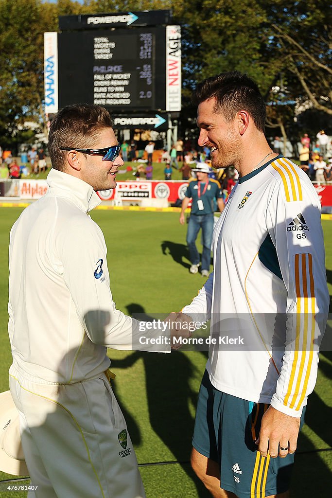 South Africa v Australia - 3rd Test: Day 5