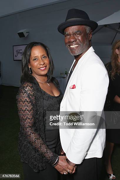 Actor Glynn Turman and Jo-Ann Allen attend TheWrap's 2nd annual Emmy party at The London Hotel on June 11, 2015 in West Hollywood, California.