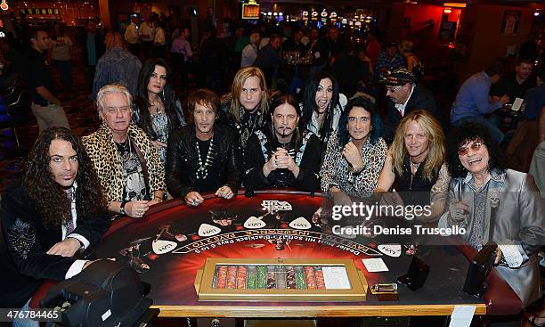 Michael T. Ross, Howard Leese, Carol-Lyn Liddle, Jay Schellen, Andrew Freeman, John Payne, Stephanie Calvert, Robin McAuley, Doug Aldrich and Paul...