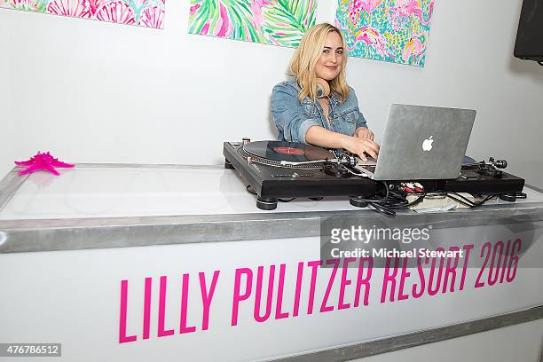 Jilly Hendrix attends the Lilly Pulitzer Resort 2016 Collection Presentation at the Sky Room at the New Museum on June 11, 2015 in New York City.
