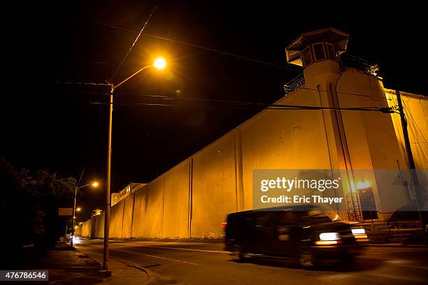 The Clinton Correctional Facility is seen in Dannemora, NY June 11, 2015. Law enforcement continued their search for two prisoners who escaped the...