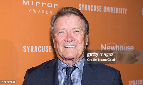 Personality Steve Kroft attends the Mirror Awards '15 at Cipriani 42nd Street on June 11, 2015 in New York City.