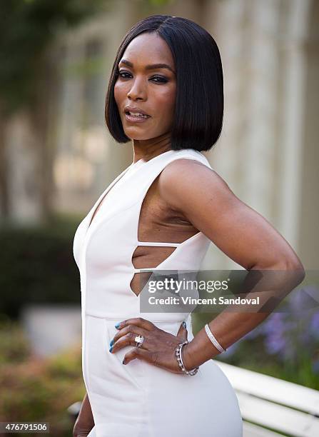 Actress Angela Bassett attends FX's "American Horror Story: Freakshow" FYC special screening and Q&A at Paramount Studios on June 11, 2015 in Los...