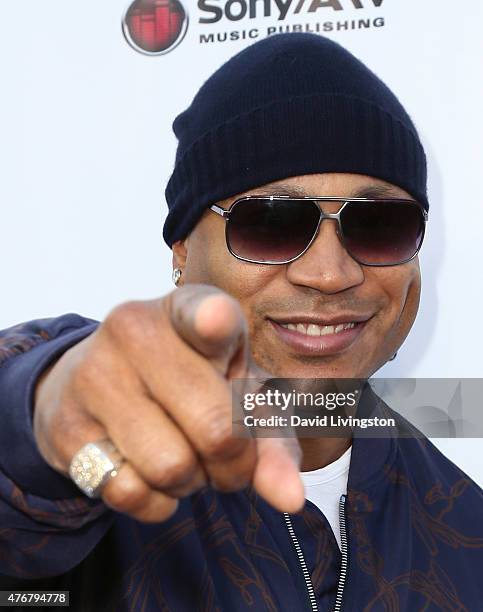 Rapper LL Cool J attends the City of Hope's 11th Annual Songs of Hope VIP Charity Event at House of Fair on June 11, 2015 in Brentwood, California.