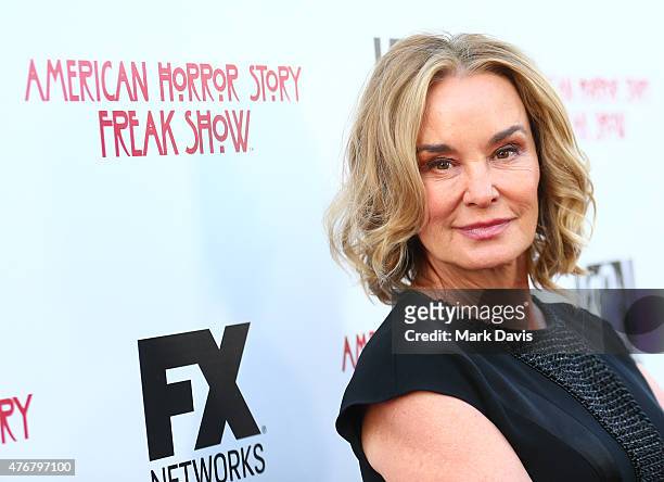 Actress Jessica Lange attends the 'For Your Consideration' special screening and Q&A for FX's 'American Horror Story Freakshow' held at Paramount...