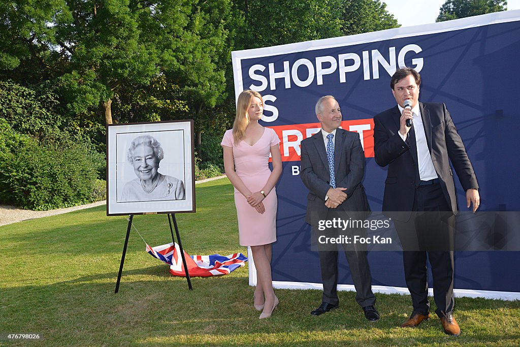 British 'Summer Time 2015': Cocktail At The British Embassy And Shops Events Rue du Faubourg Saint Honore