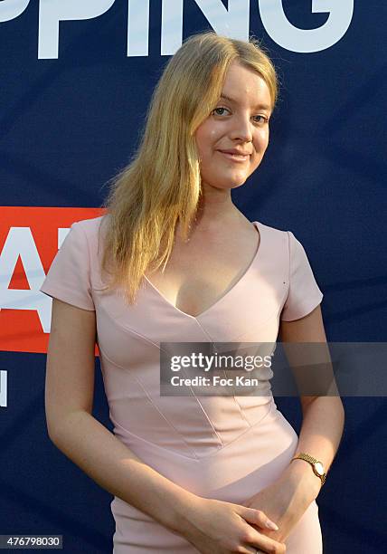 Flora Alexandra Ogilvy from the Royal Family attends the British 'Summer Time 2015' cocktail at the British Embassy and shops events Rue du Faubourg...