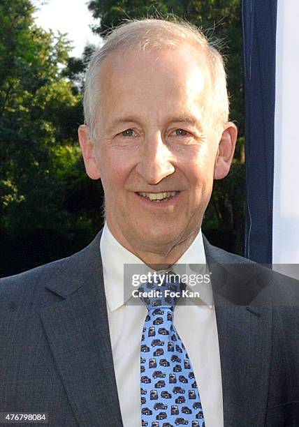 Great Britain ambassador Sir Peter Ricketts attends the British 'Summer Time 2015' cocktail at the British Embassy and shops events Rue du Faubourg...