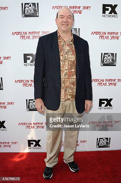 Actor John Carroll Lynch attends FX's "American Horror Story: Freakshow" FYC special screening and Q&A at Paramount Studios on June 11, 2015 in Los...